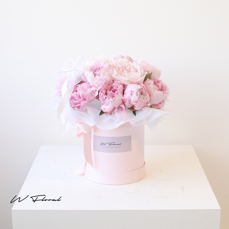 Pink Peony Peonies Hug Mini
