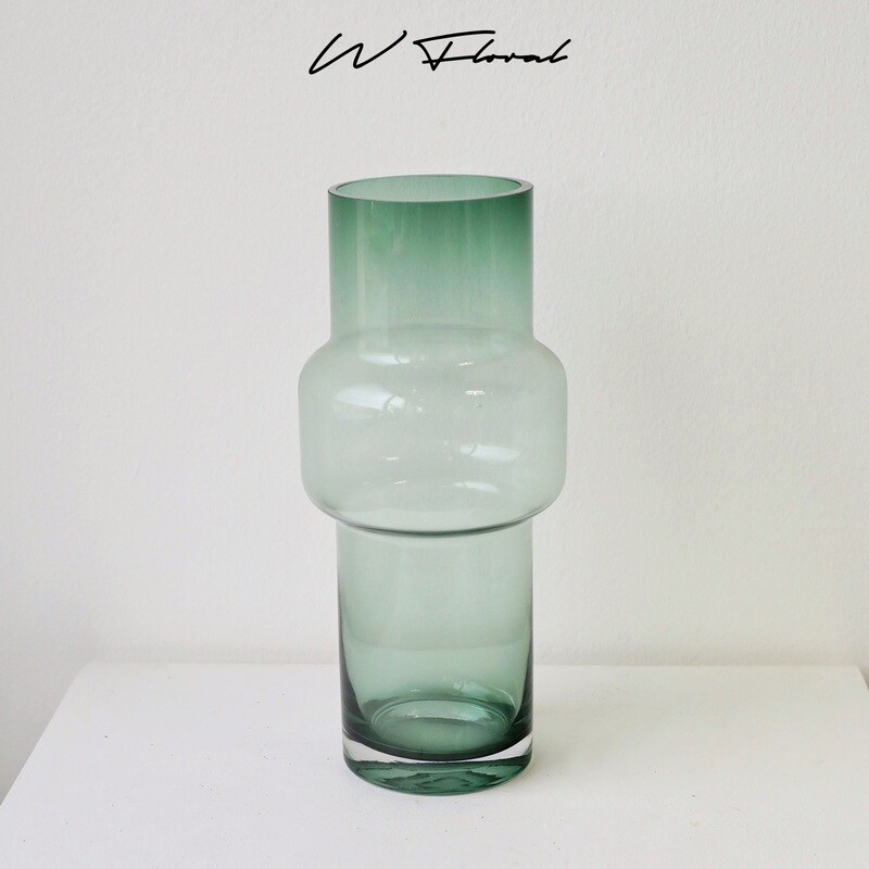 Emerald Tall Waist Vase