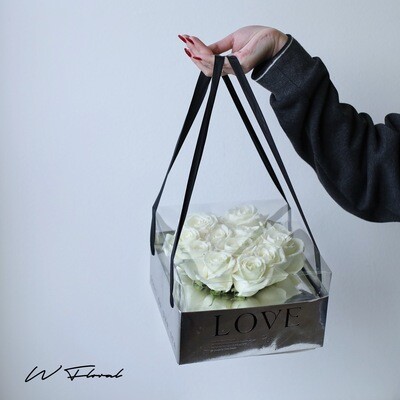 Carry My Heart White Rose - Valentine's Day 2023