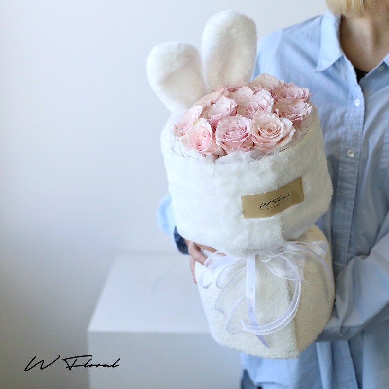 Mr Rabbit Pink Rose