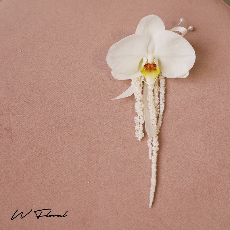 Orchid Boutonniere
