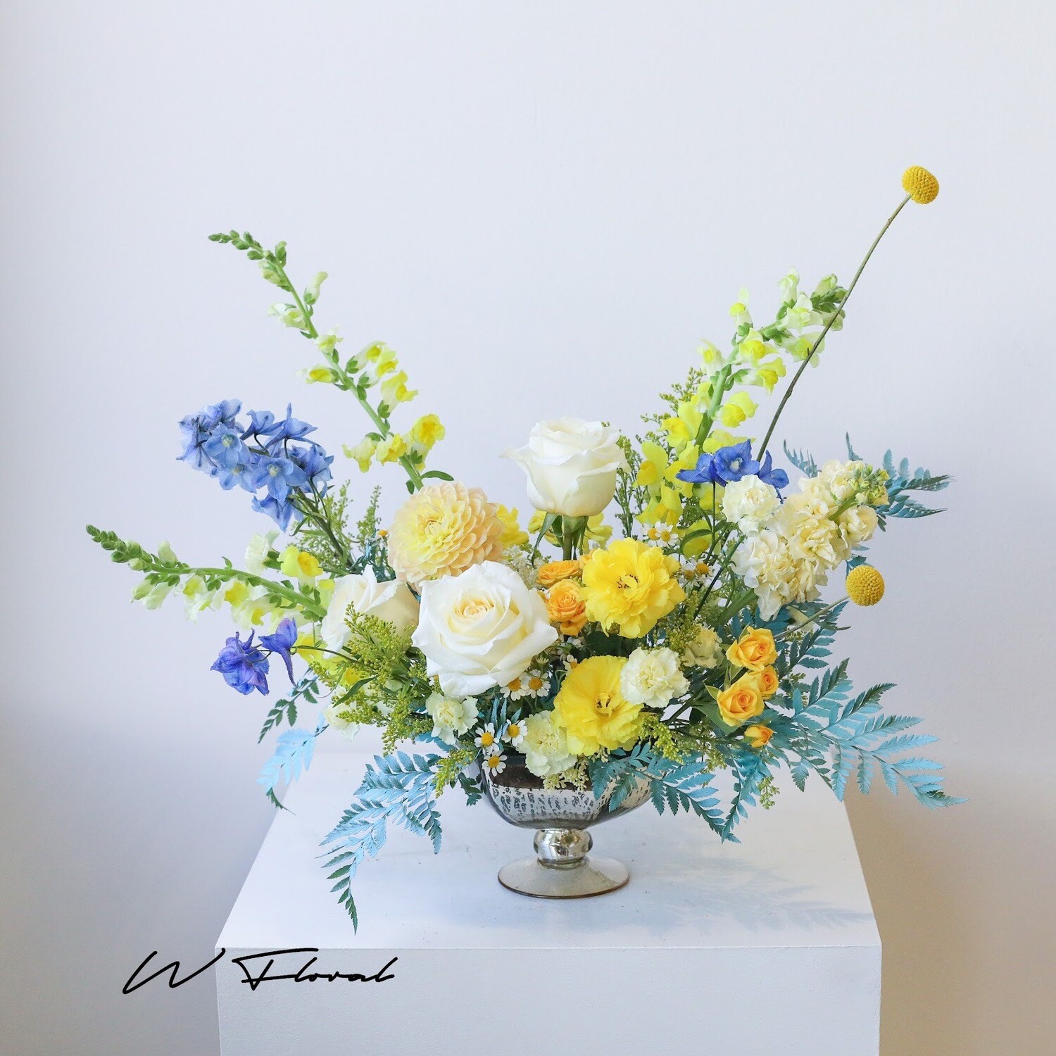 Gold Lida Bowl Arrangement