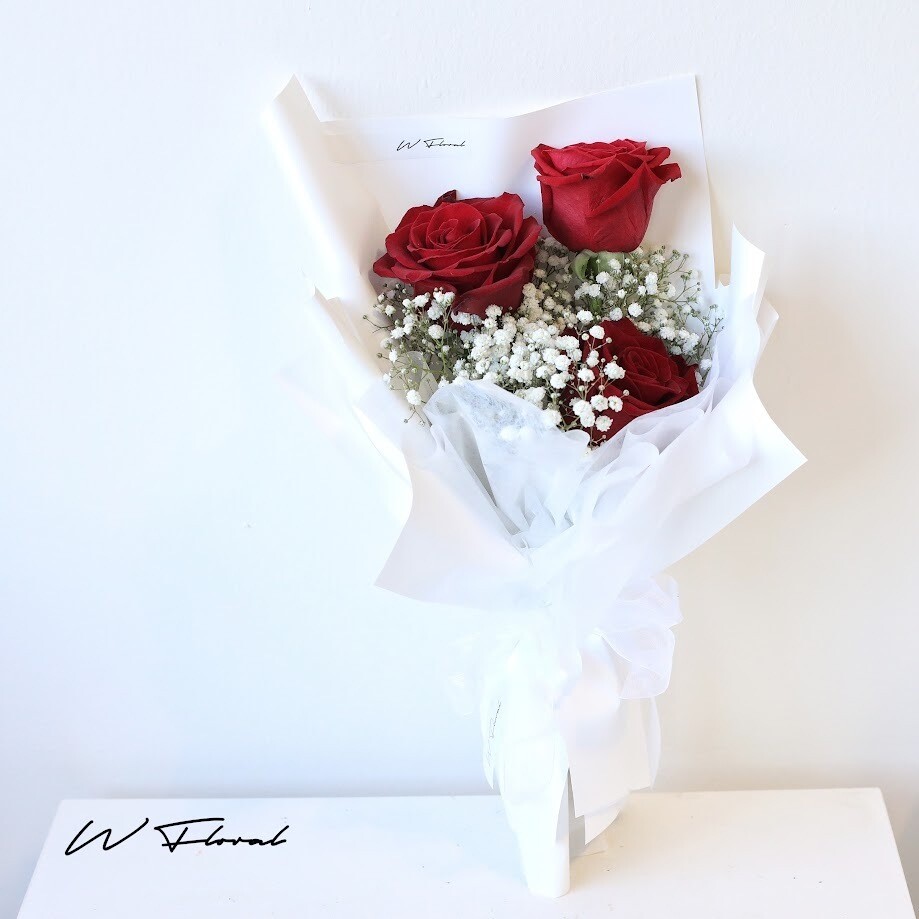 The Little Rose Bouquet, Rose Color: Red Rose