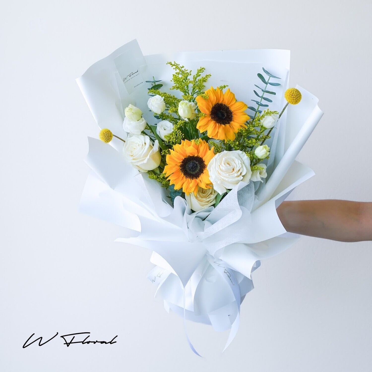 Sunflower Mixed Bouquet, Size: Small