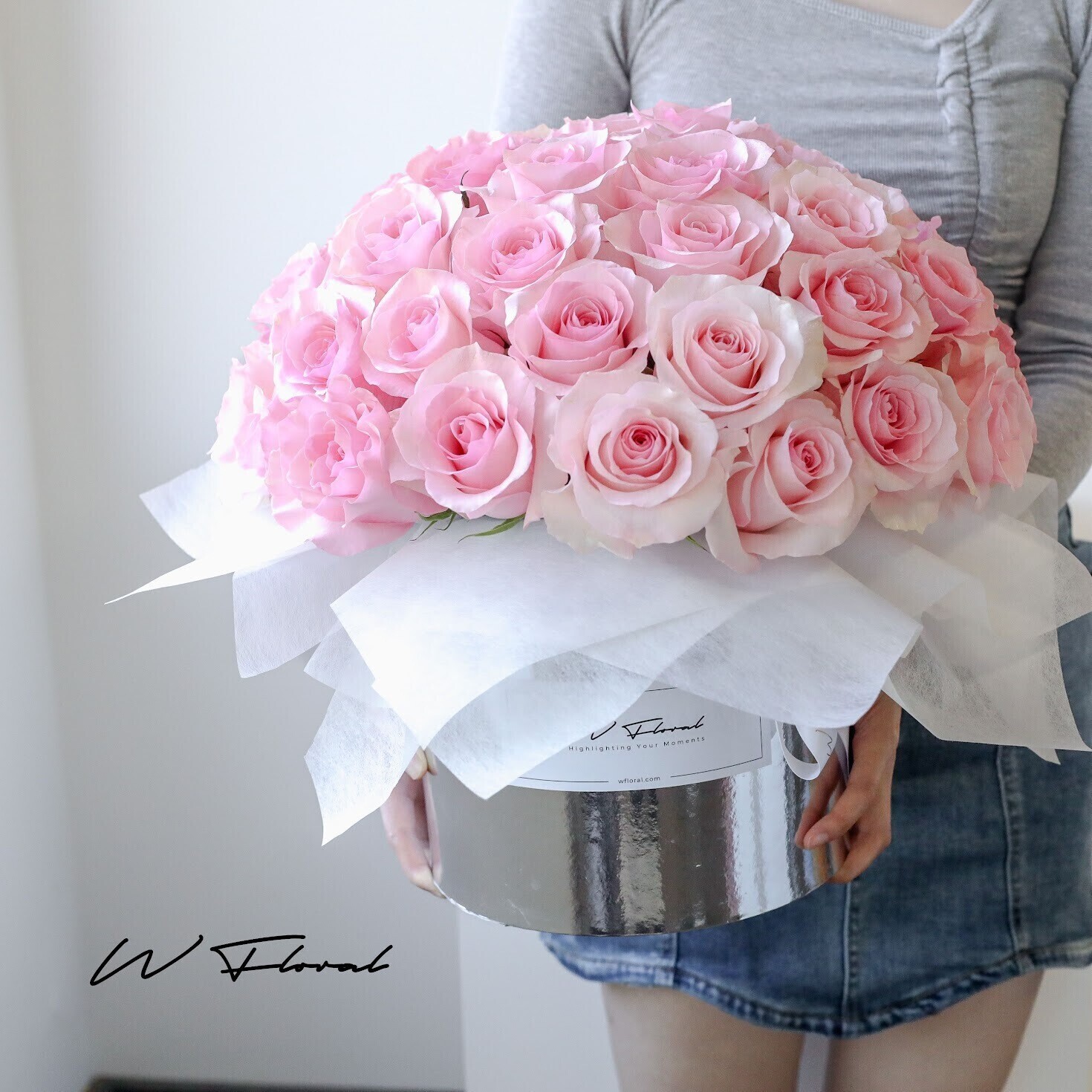 Fancy Hug Pink, Rose Shape: Round
