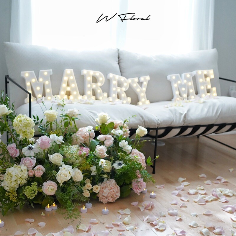 3 Feet Long Floor Arrangement