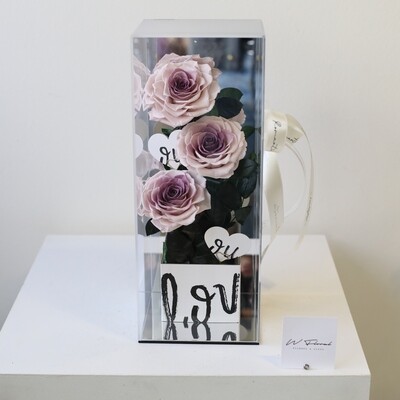 Preserved Rose - Carry My Love - Menta Plum Rose