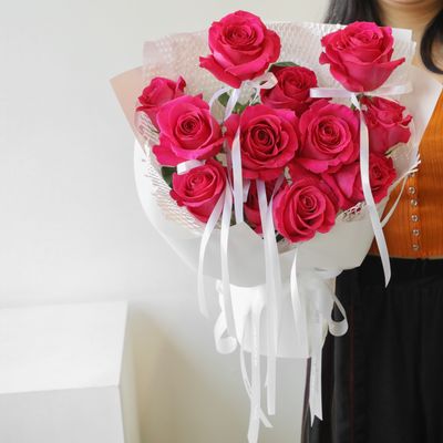 Ribbon of Love Barbie Rose Bouquet