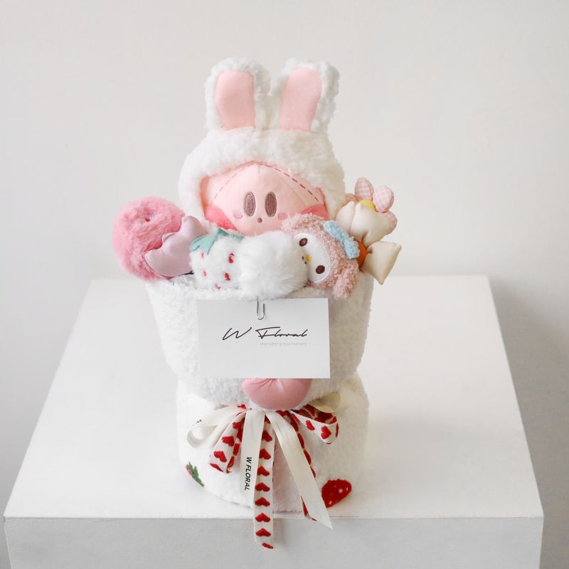 Plush Toy Cuddle Bouquet - Kirby &amp; Melody