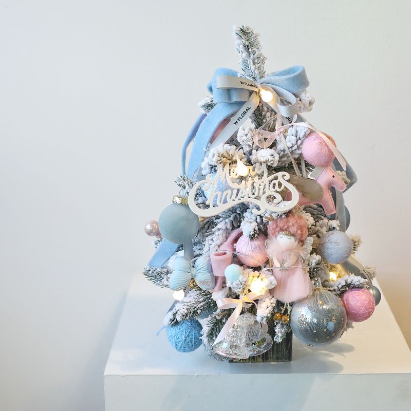 20 Inch Holly Glam Tabletop Christmas Tree - Baby Wonderland