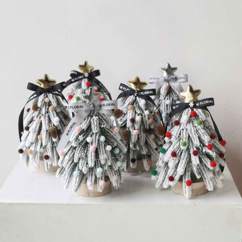 8 Inch Merry Christmas Mini Christmas Tree