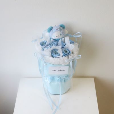Preserved Rose -  Lolita Round Rose Bouquet - Cinnamoroll