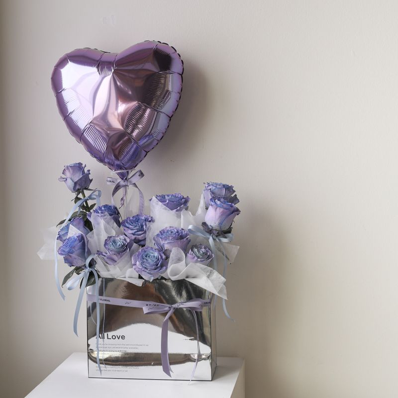 Whisper of Love Blue Lavender Rose