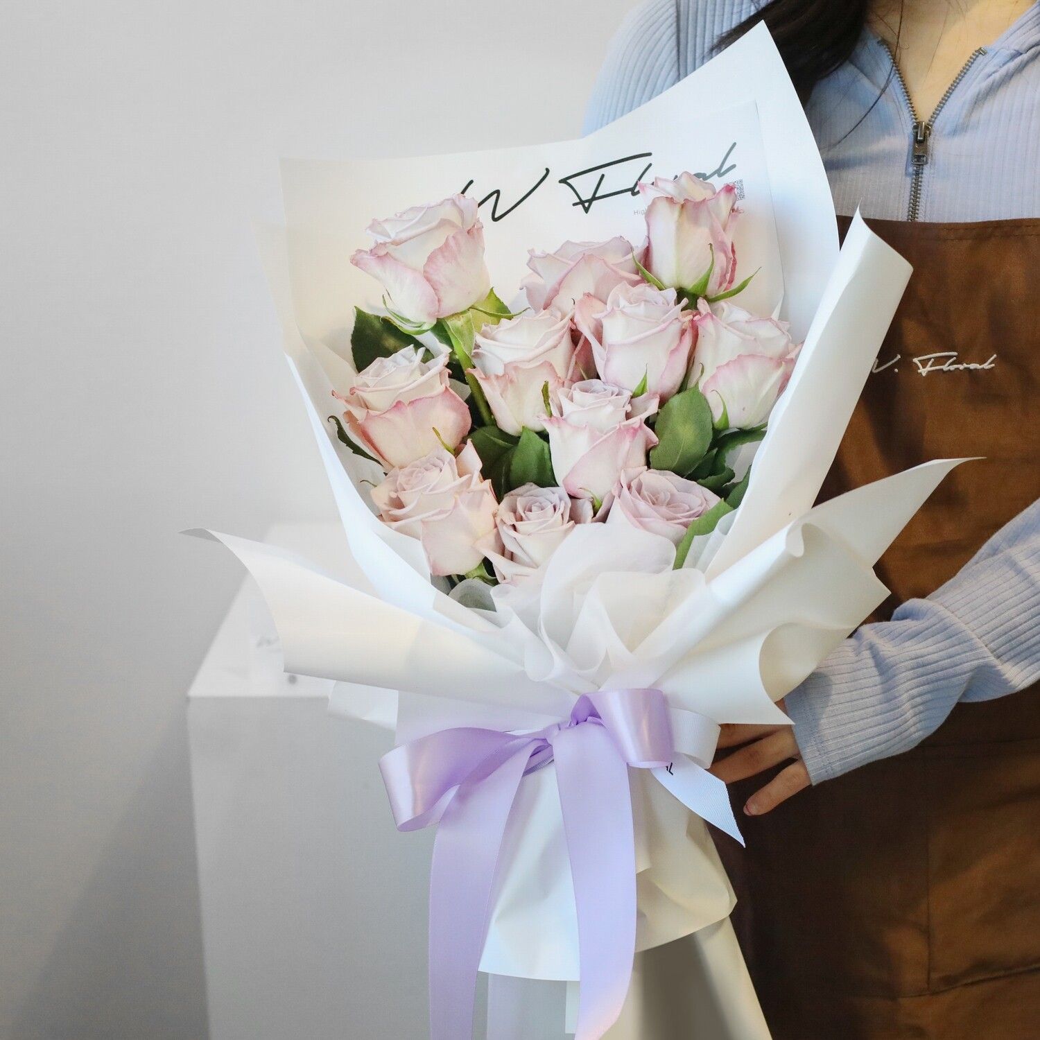 Lavender Rose Only Bouquet