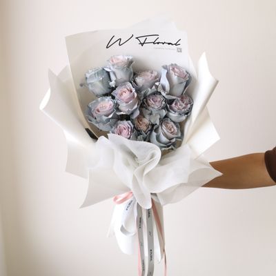 Blue Sand Rose Only Bouquet