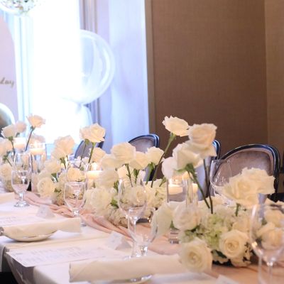 Simply White Birthday Package | Toronto Birthday Decoration
