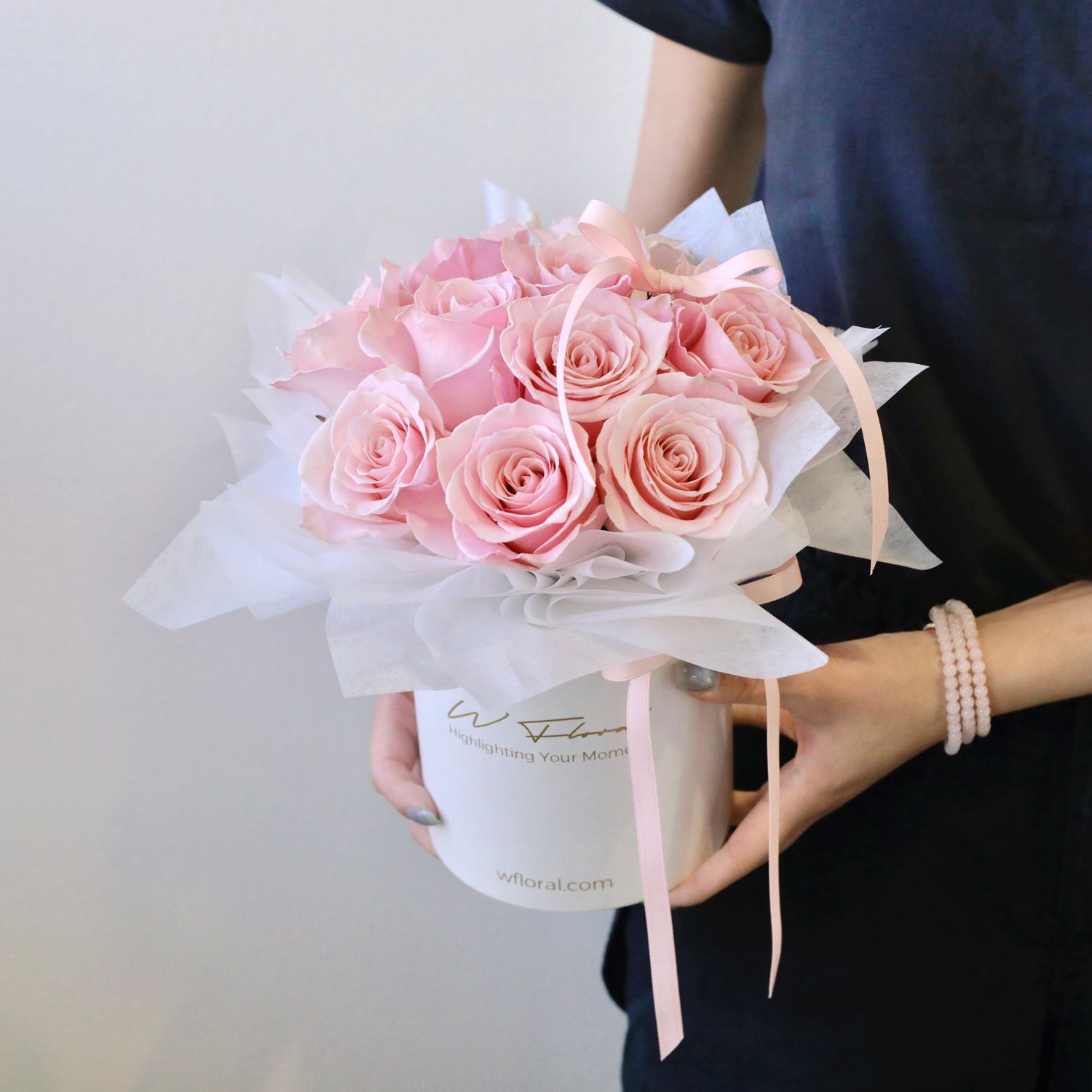 Pink Rose Hug