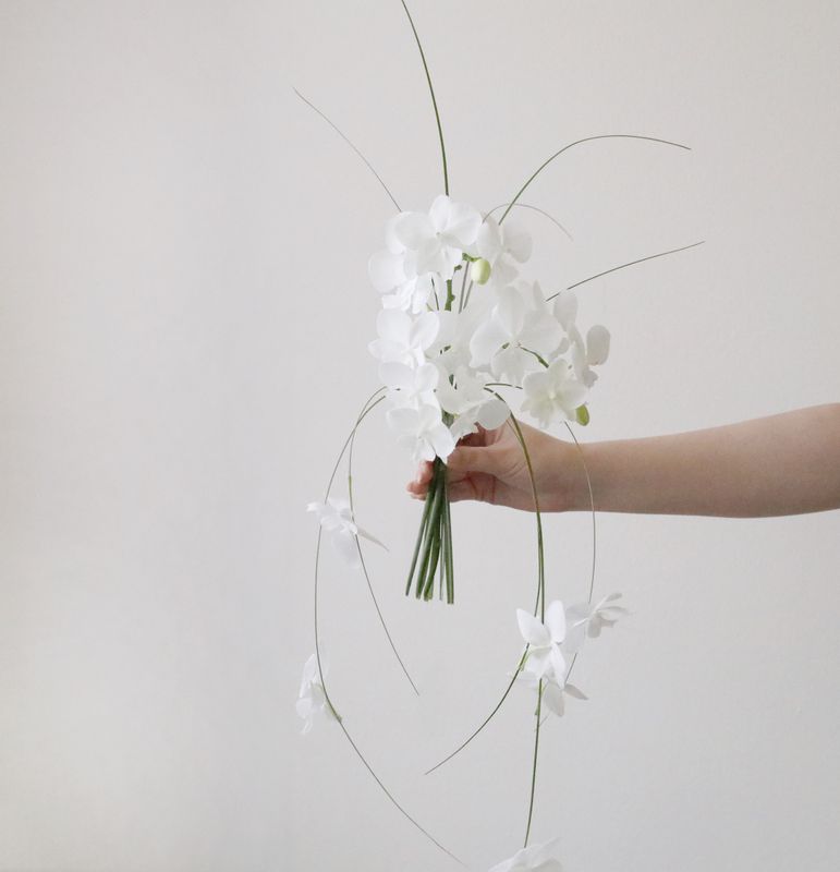 Bridal Bouquet - Petite Orchid Bridal Bouquet