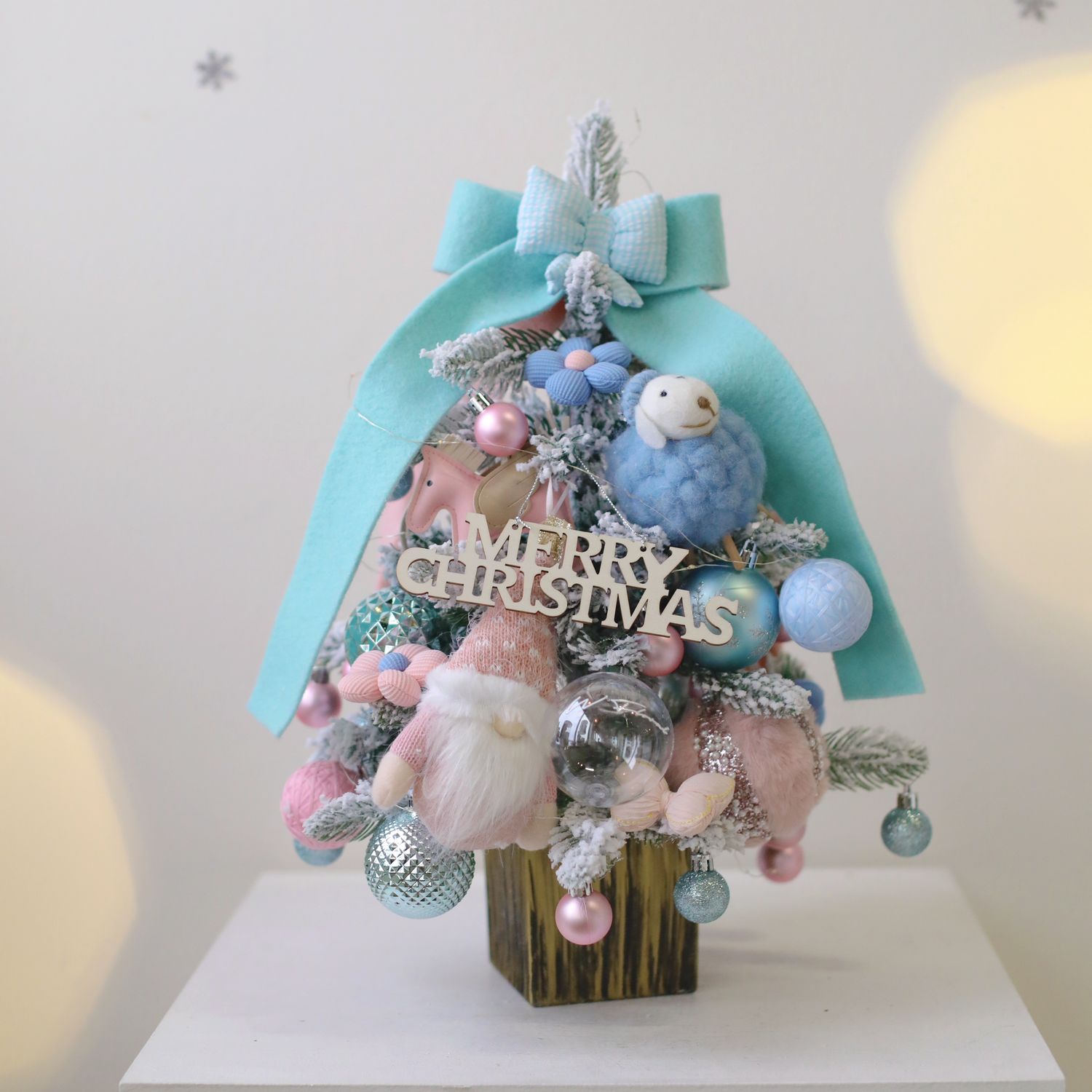 20 Inch Holly Glam Tabletop Christmas Tree - Baby Wonderland