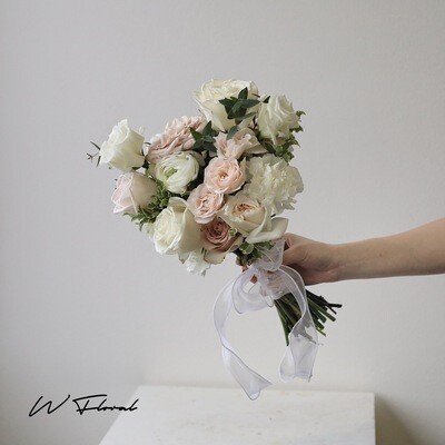 Posy bridal bouquet by W Floral Studio