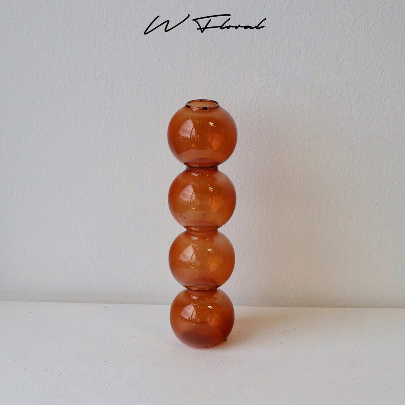 Bubbly Vase with playful rounded sculptural silhouette