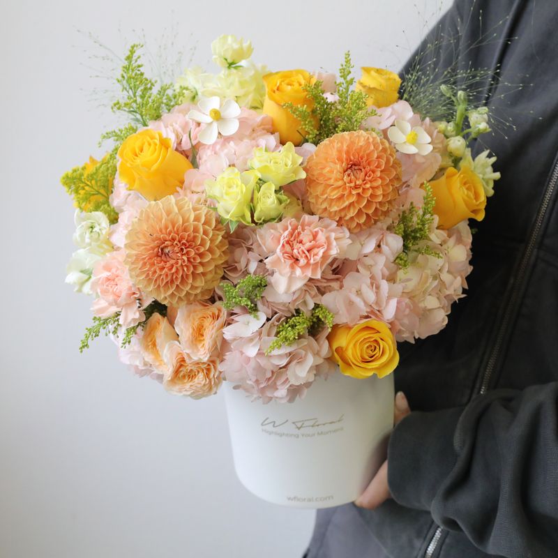Enchanted Hug luxury flower box W Floral Toronto