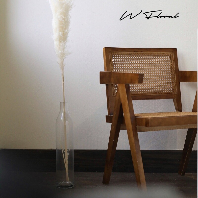 Narrow neck flower vase for statement stems and branches