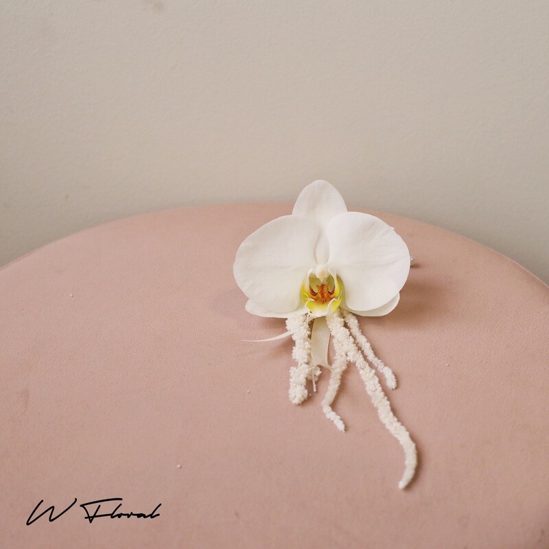 Orchid Boutonniere