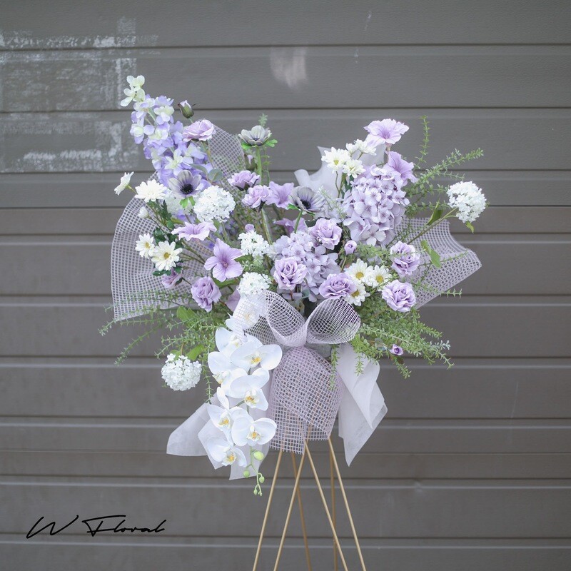 Celestial Blooms Standing Bouquet - Permanent Faux Style