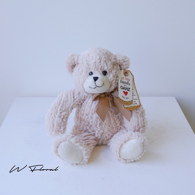 11-inch plush teddy bear add-on for flowers and gifts