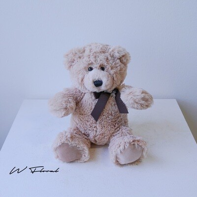 13-inch plush teddy bear add-on for flowers and gifts