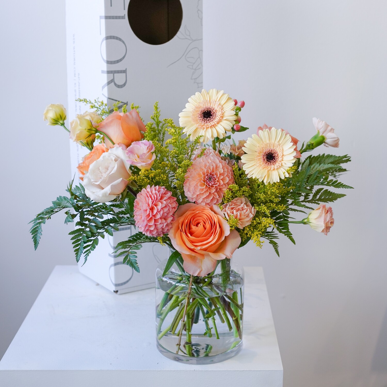 Bi-Weekly fresh flower subscription bouquet for DIY arranging Toronto
