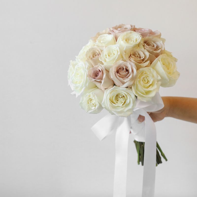Pure Rose Bridal Bouquet