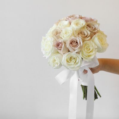 Pure Rose Bridal Bouquet