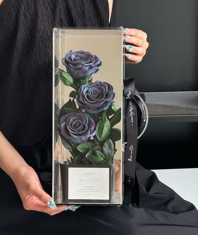 Preserved Rose - Carry My Love - Galaxy Rose