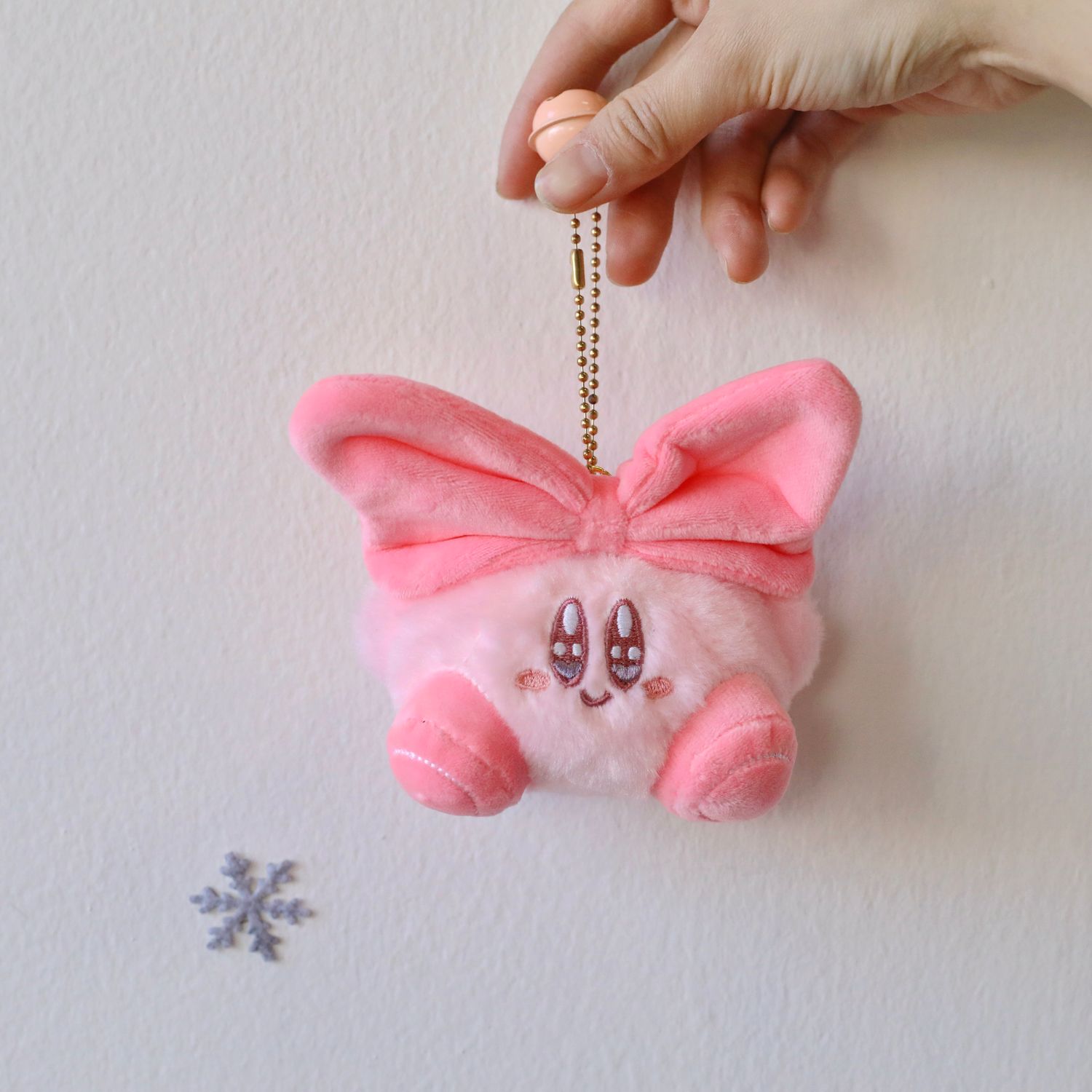 Kirby Fluffy Plush Charm
