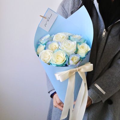 Ice Cream Cone Bouquet - Bluelight Kiss - Valentine's Day 2026