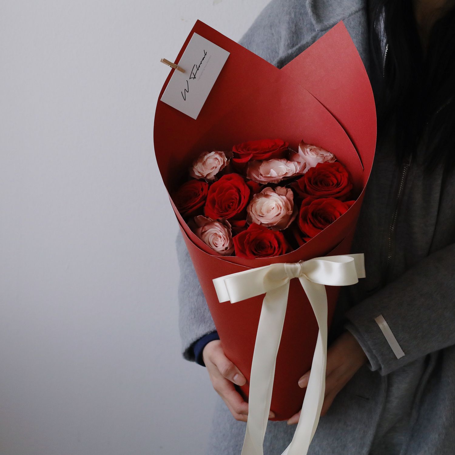 Ice Cream Cone Bouquet - Velvet Chocolate - Valentine's Day 2026