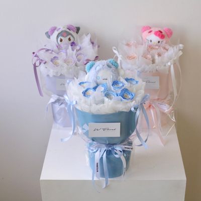 Preserved Rose -  Lolita Round Bouquet - Cinnamoroll