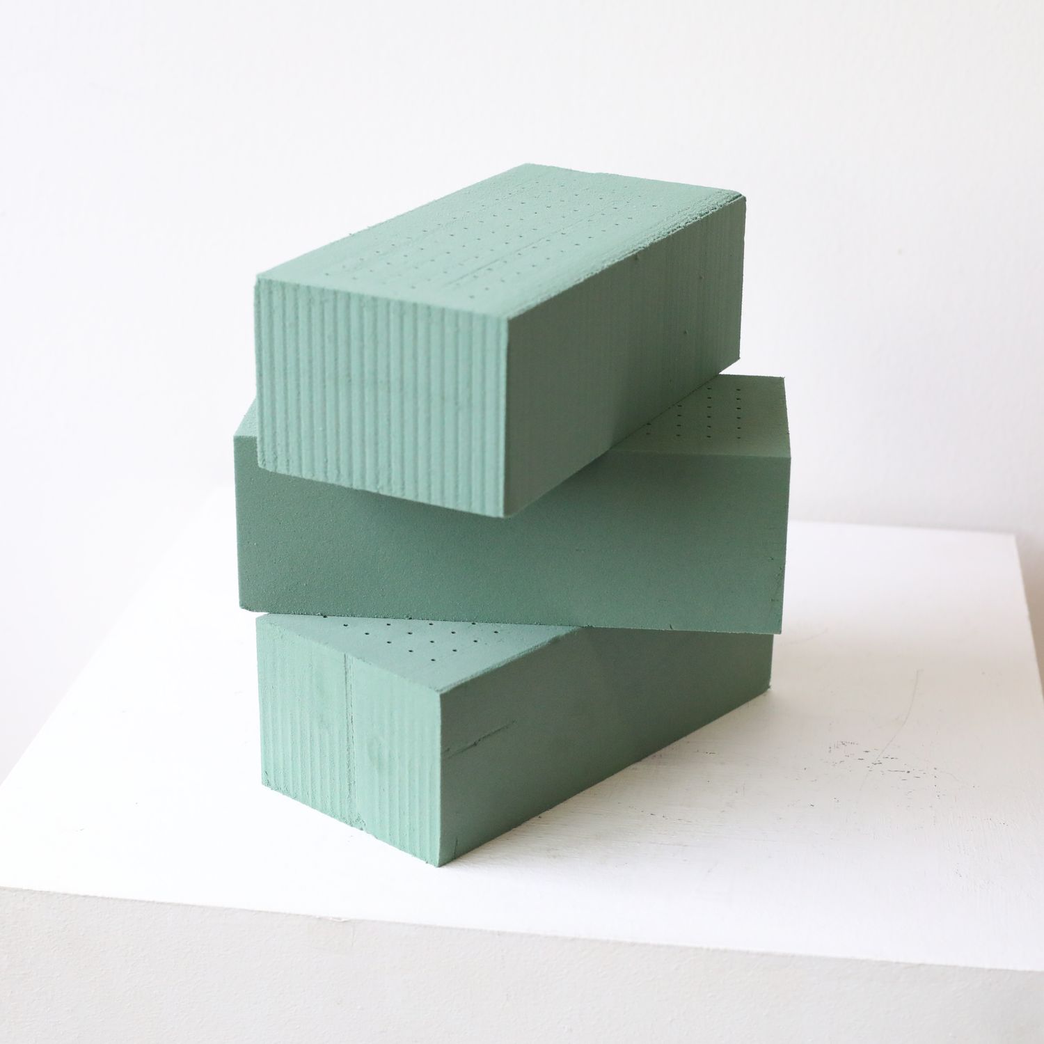 Floral foam for fresh flower arranging and floral design