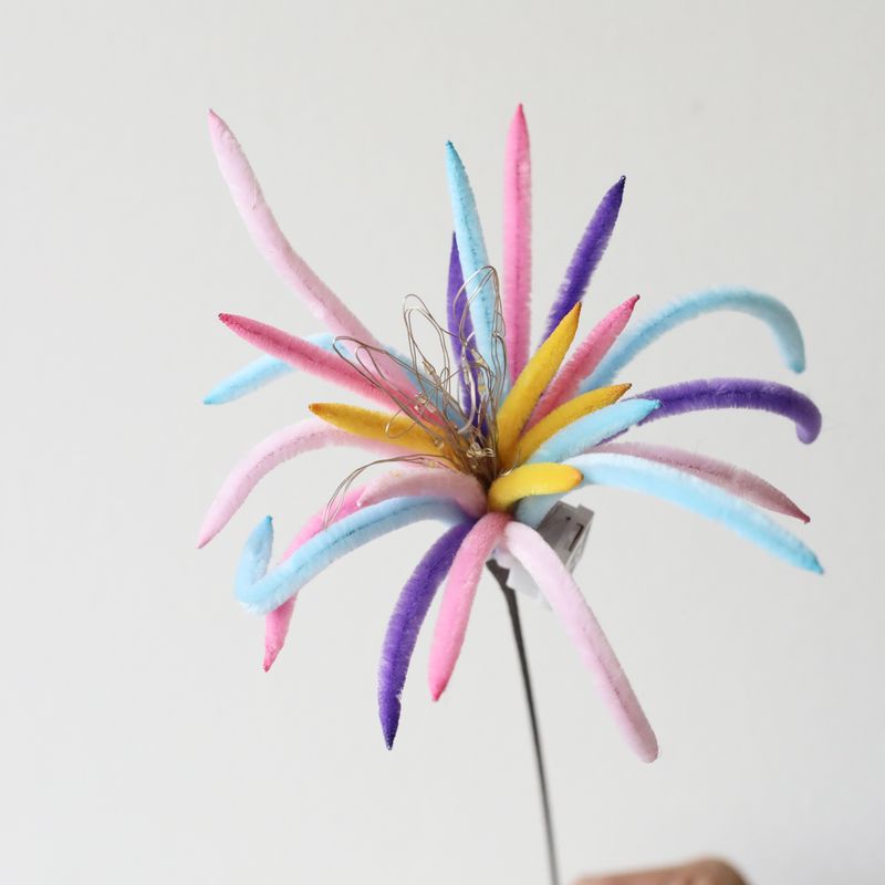Colourful Firework Floral Pick
