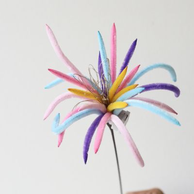 Colourful Firework Floral Pick
