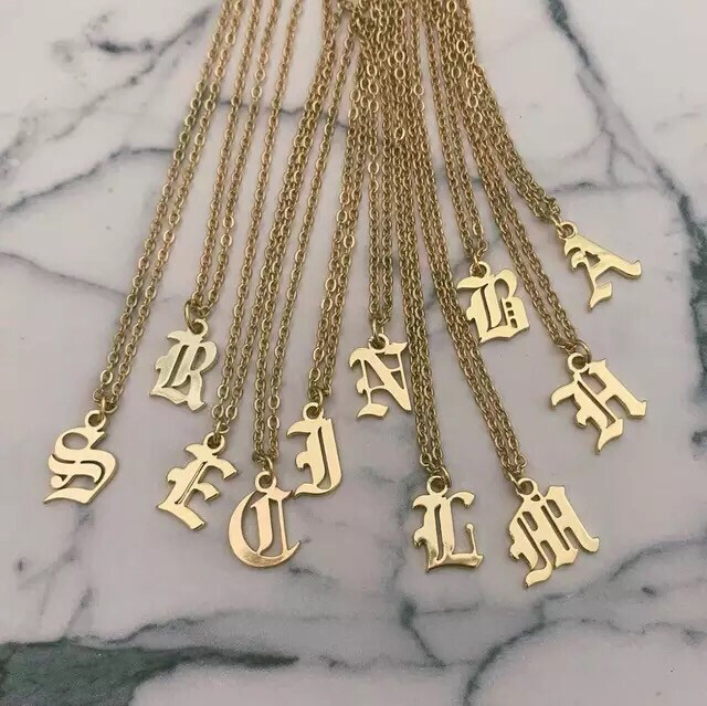 Initial Necklace