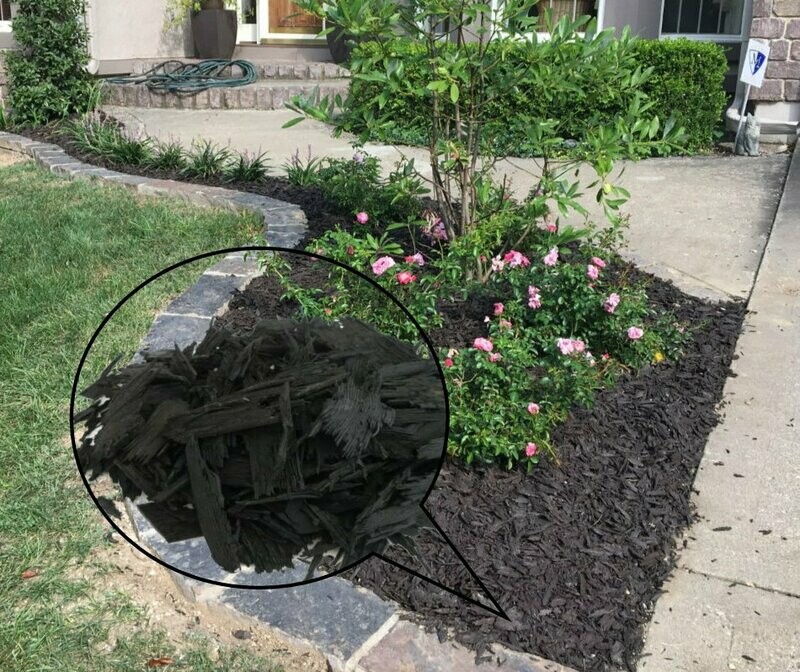 Shredded Premium Recycled Rubber Mulch Shredded Premium Recycled Rubber Mulch