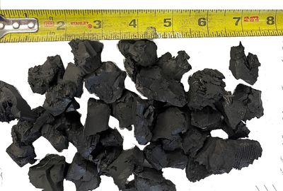 Ballistic Rubber  -  Premium Recycled Rubber Nuggets for Shooting Ranges