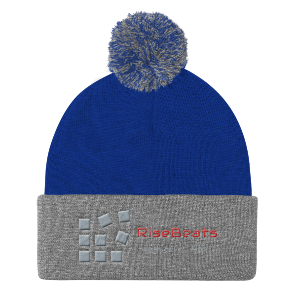 Pom Pom Knit Cap