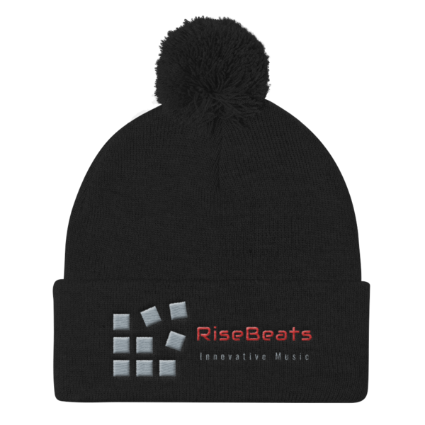 Pom Pom Knit Cap