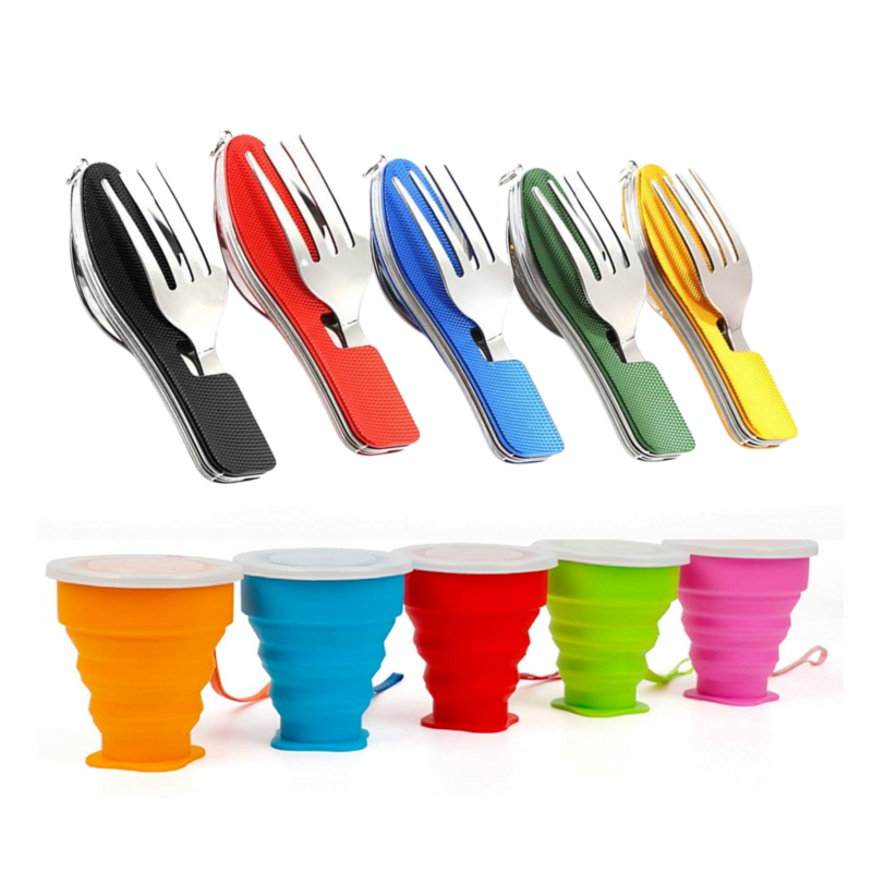 Camp Utensils Combo