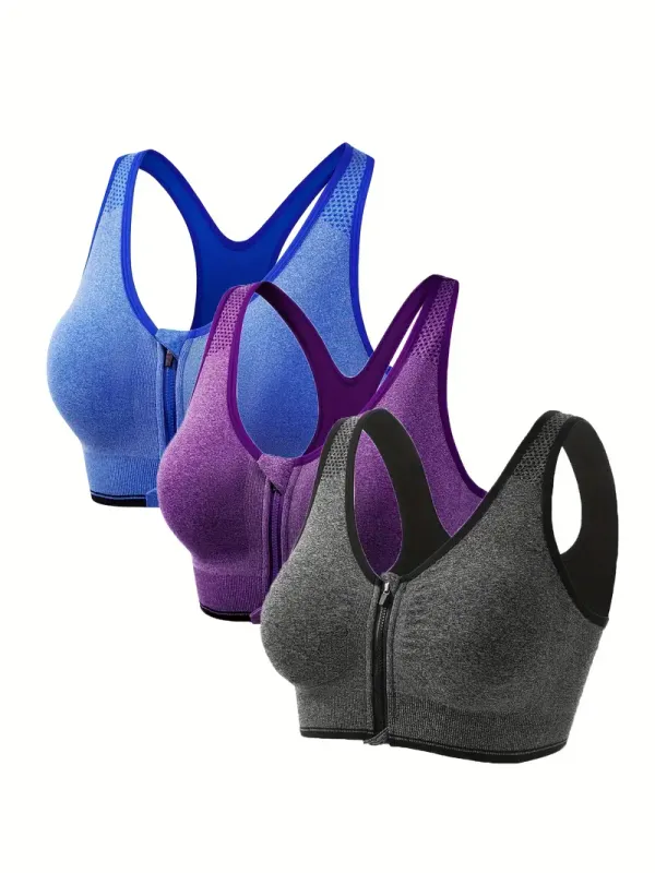 Sports Bra Zipper