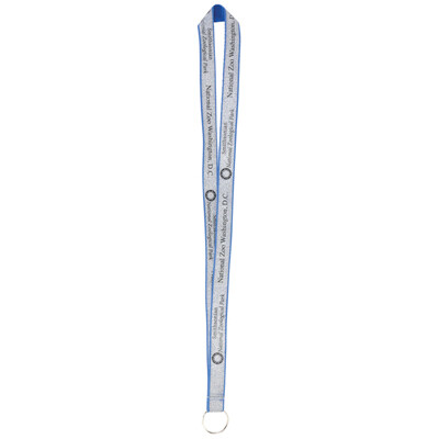 Glitter Lanyards - 19mm Wide Silver Glitter